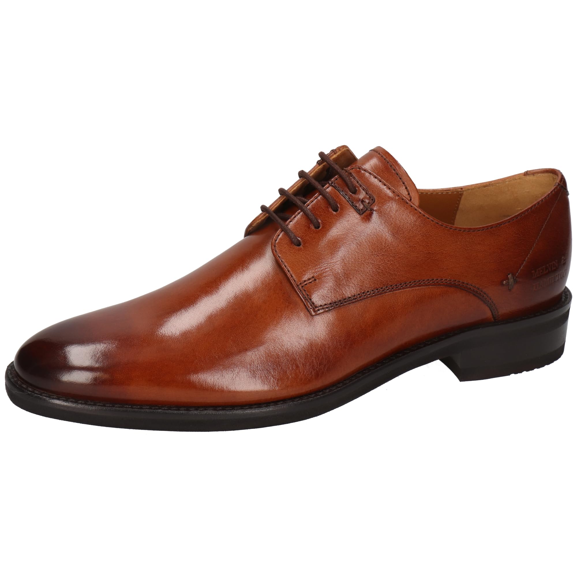 Melvin & Hamilton Derby Shoes Men's Clint 1, Brown, 9.5 UK