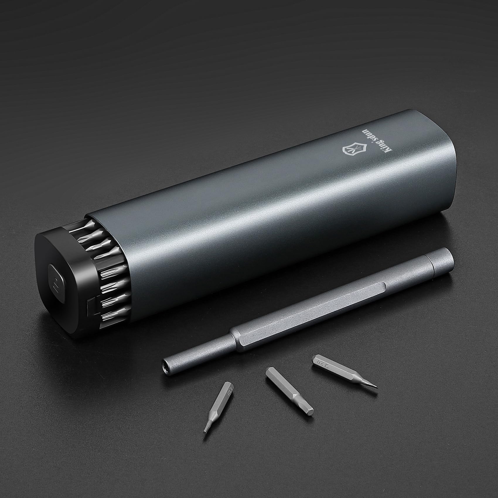 Kingsdun Precision Screwdriver Set, 46-in-1 Small Screwdriver with 42 Magneitc Bits Torx Star, Electronic Repair Tool Kit for Computer Laptop Macbook Xbox Phone Eyeglasses Switch RC Watch DIY