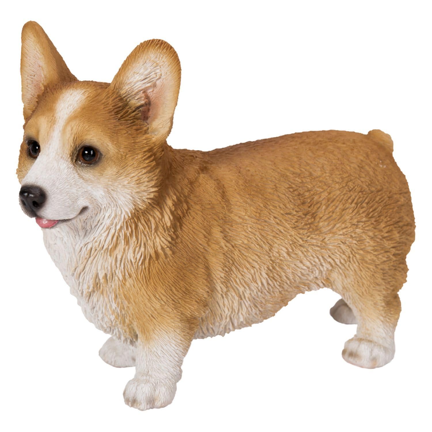 Amazon.co.jp: ウービア 左向きに立つウェルシュコーギー 15.2×6×12