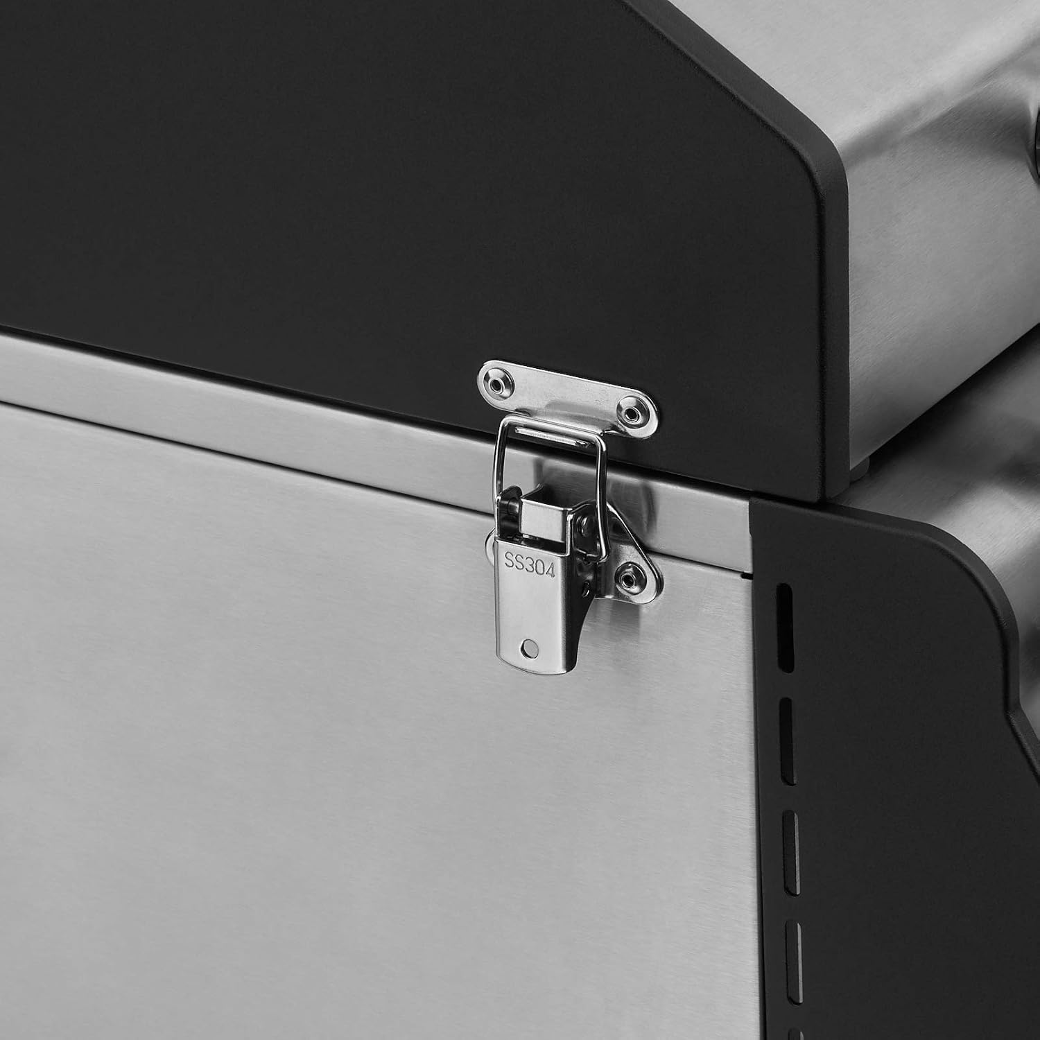 TAINO COMPACT 2.0 S Set di copertura per barbecue da tavolo, riduttore di pressione a gas, compatto, 2 fuochi in acciaio inox TAINO COMPACT 2.0 S Set di copertura per barbecue da tavolo, riduttore di pressione a gas, compatto, 2 fuochi in acciaio inox