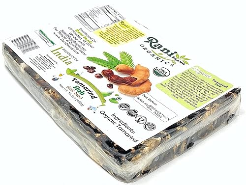 Miniatura 3 de Rani - Losas de tamarindo orgánico (losas Imli) de 14 onzas (14.11 oz) ~ totalmente naturales | Sin azúcar añadida | Veganas | Sin gluten | Sin OMG