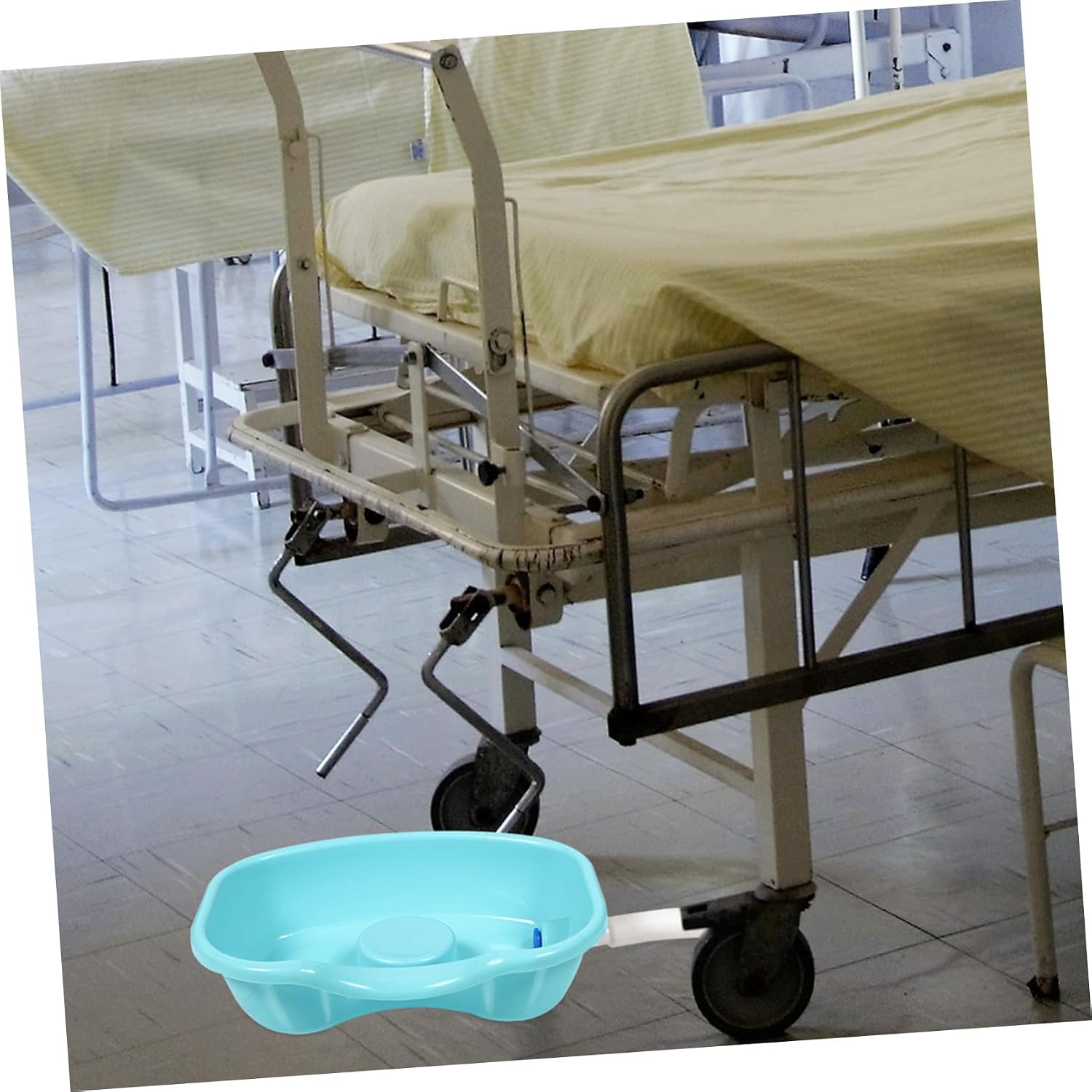Shampoo Bowl for Hair Washing with Ergonomic Curved Neck Support Safe Smooth Surface Wash Basin for Bedridden Pregnant Women and Home Care