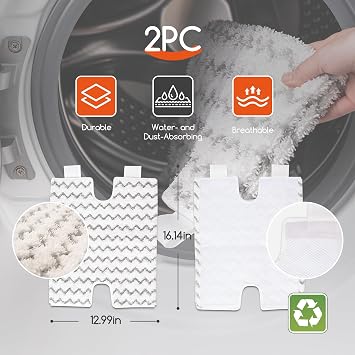 Reecoo Multifunctional Removable Steam Mop for Cleaning Hard Floors, Tile, Carpet