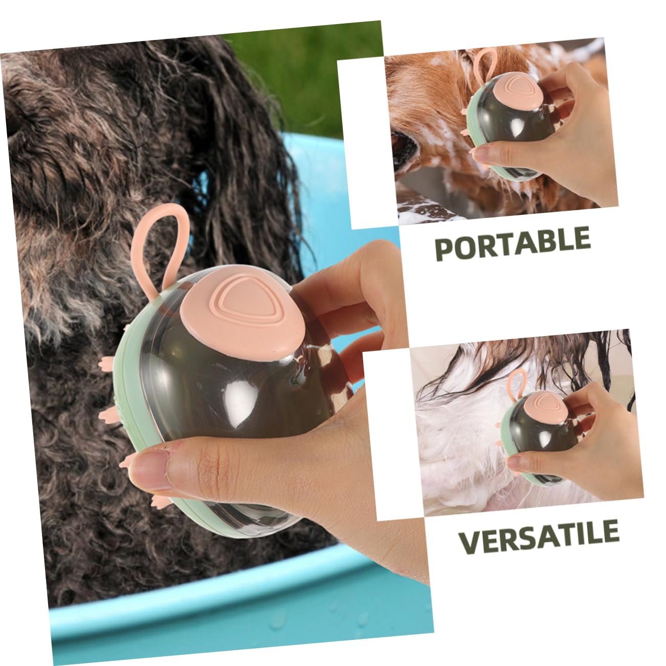SUPVOX 5piezas Cepillo Reutilizable Para Cepillo Masajeador Para Gatos y Para Limpiar y Baño