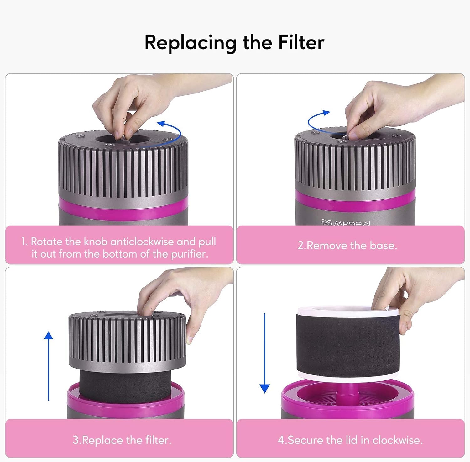 EPI810 Replacement Filter Compatible Replacement Filter 2022 Updated，Only with AZEUS and MEGAWISE, Not with Old - Image 3