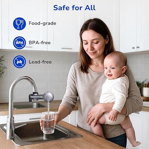 Miniatura 6 de Fil-Fresh Paquete de 2 filtros PURWater de repuesto para RF-9999 PURPLUS sistema de filtración de agua de grifo, certificado NSF, reemplazo