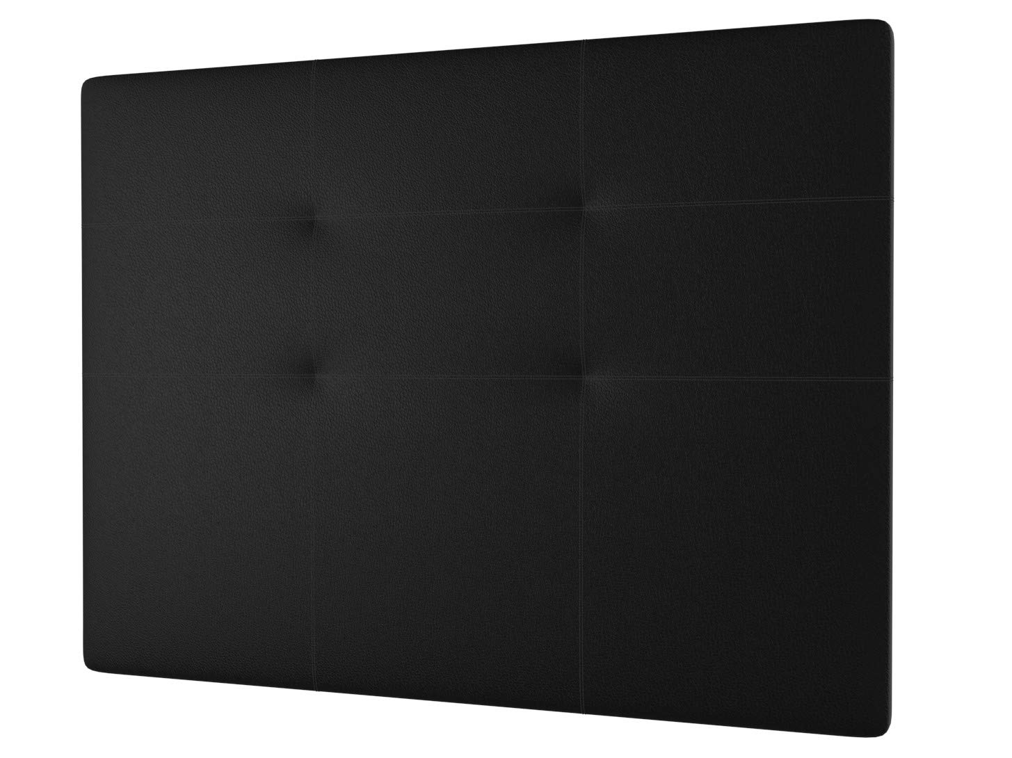 LA WEB DEL COLCHON Cabezal Cama Andrea Tapizado Acolchado 8 cm con Fijación a Pared – Cabecero de Cama Suave y Elegante – Cama de 80 (90 x 70 cms) Blanco Polipiel – Cabeceros Acolchados — view 33