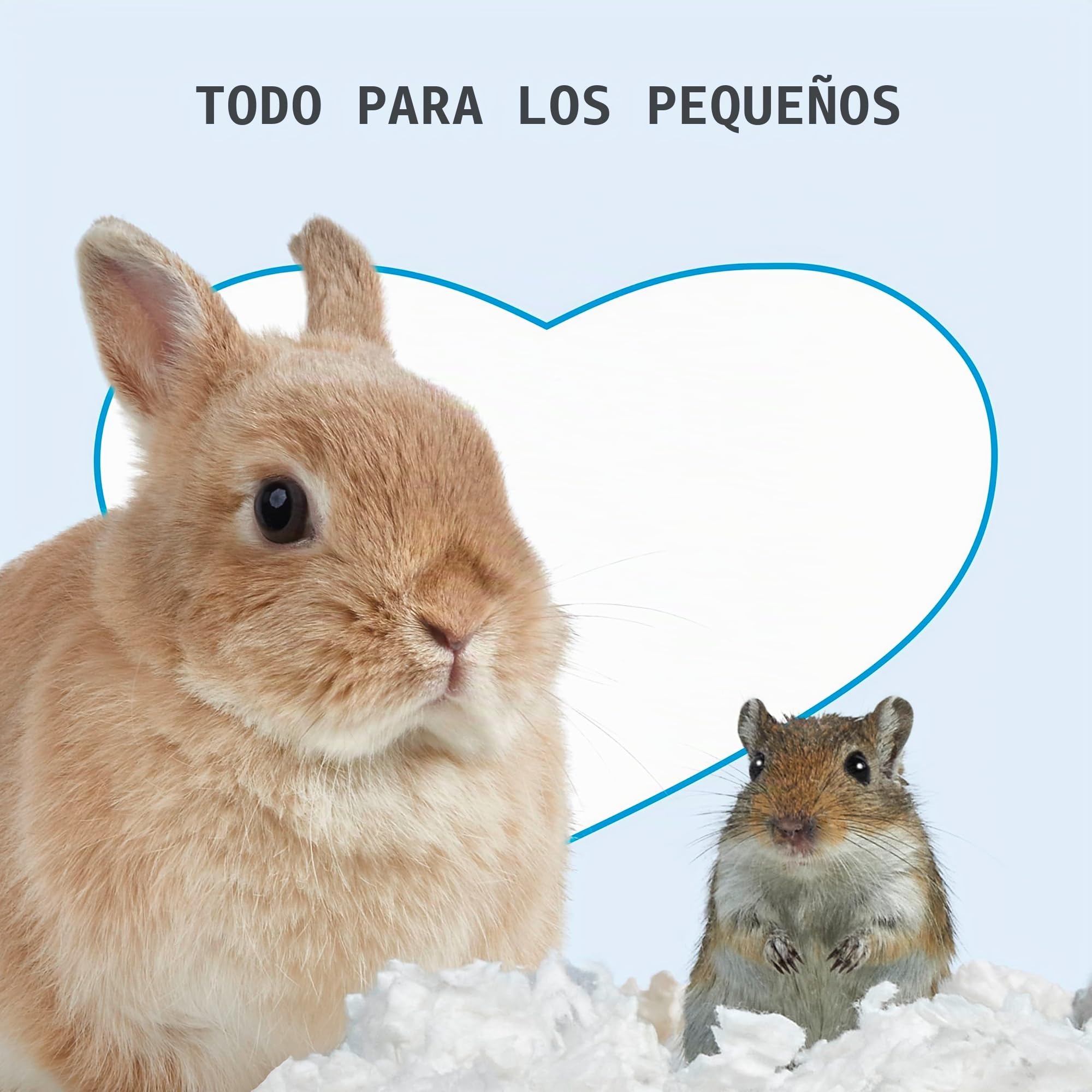Kaytee Clean & Cozy - Paquete de 2 lechos de Papel Blanco, Fabricados para Animales pequeños, 100 litros