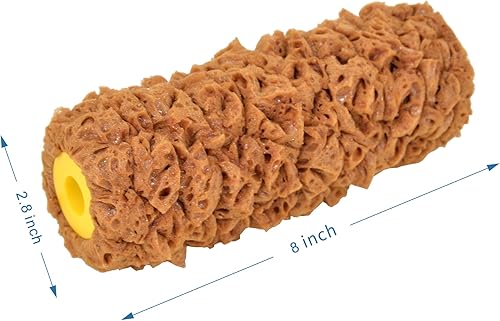 Miniatura 7 de Hanroy Rodillo de pintura de esponja pequeño de 8 pulgadas para decoración de pintura de texturas, herramienta de pincel, rodillo de esponja de arte