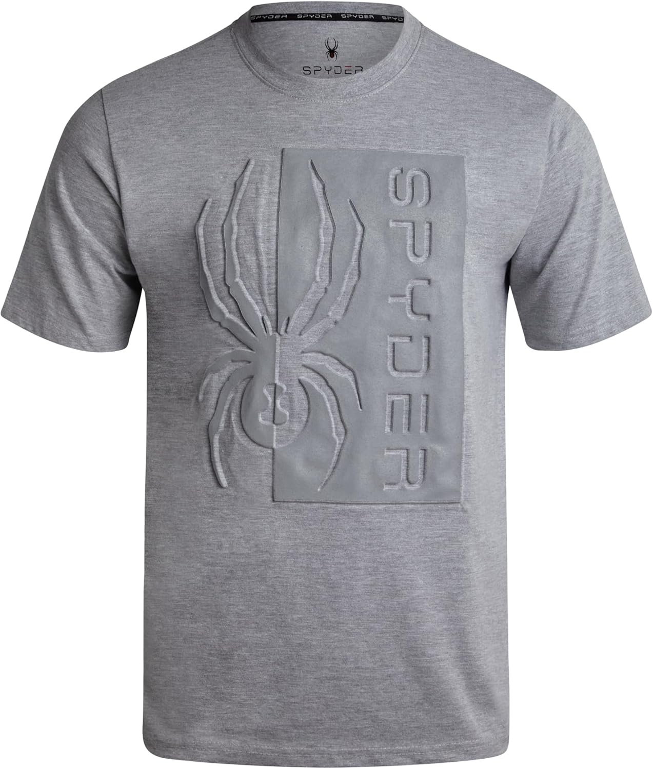 Spyder Mens T-Shirts - Soft Cotton Blend Crewneck Short Sleeve Graphic Tees for Men - Streetwear Graphic Casual Mens Shirts