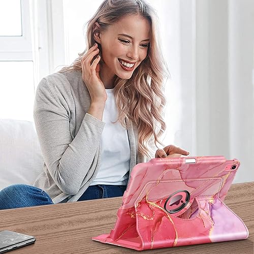 Vista 7 de Fintie Funda giratoria para iPad (A16) de 11ª generación de 11 pulgadas (2025), iPad de 10.9 pulgadas (2022) – [Soporte para lápiz integrado] Funda