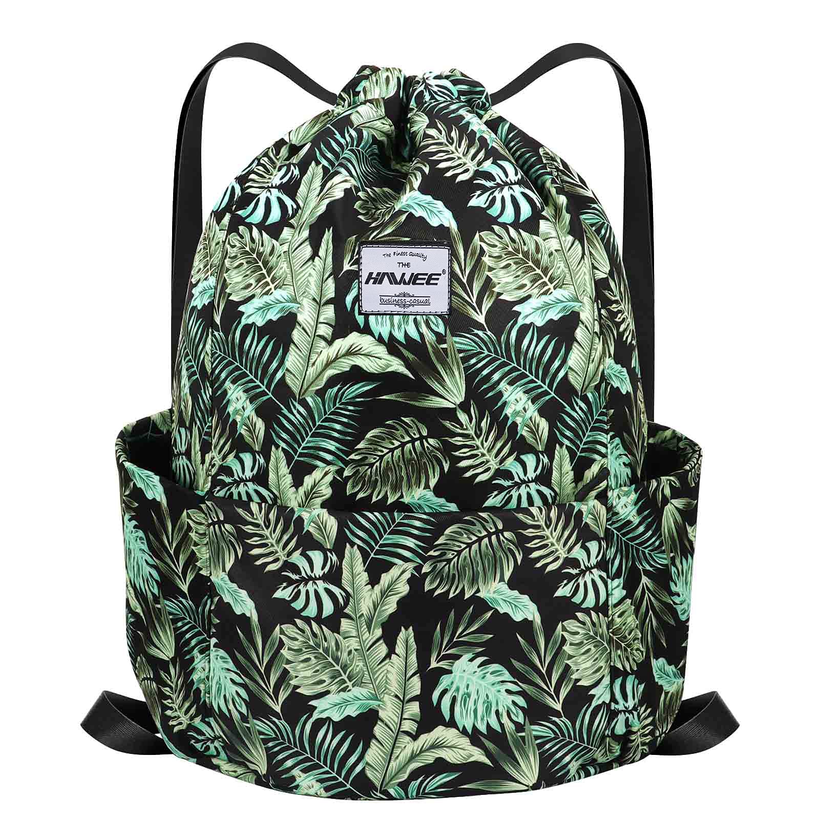 Impermeable Casual Mochila con Cordón Grande Deporte Bolso de Gimnasia Mochila de Cuerda Unisex para Mujer Hombre Vida Cotidiana Aire Libre Yoga Escuela Playa Nadar — view 56