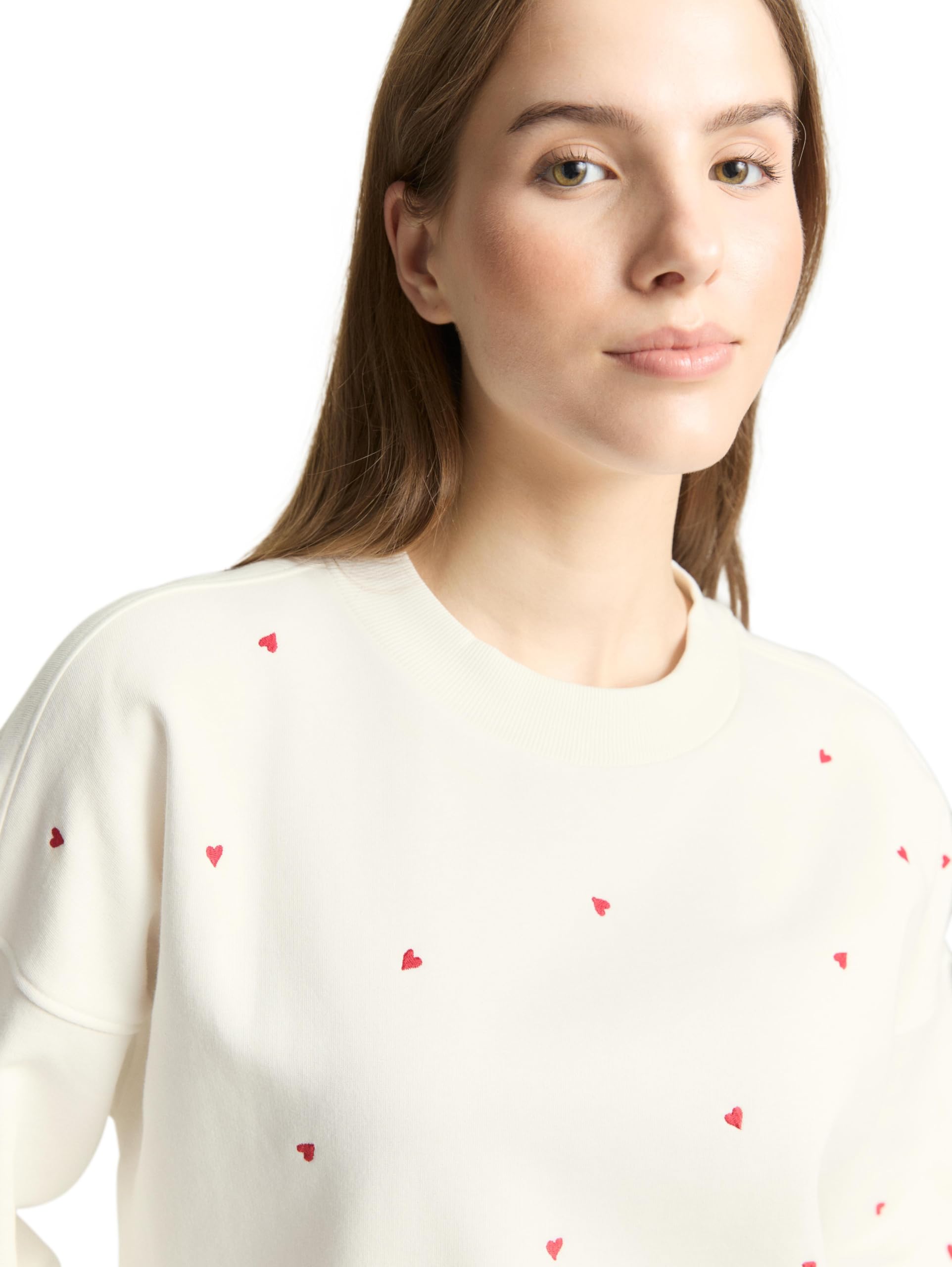 TOM TAILOR Denim Damen - Sweatshirts & Kapuzenpullover Maglia di Tuta Donna