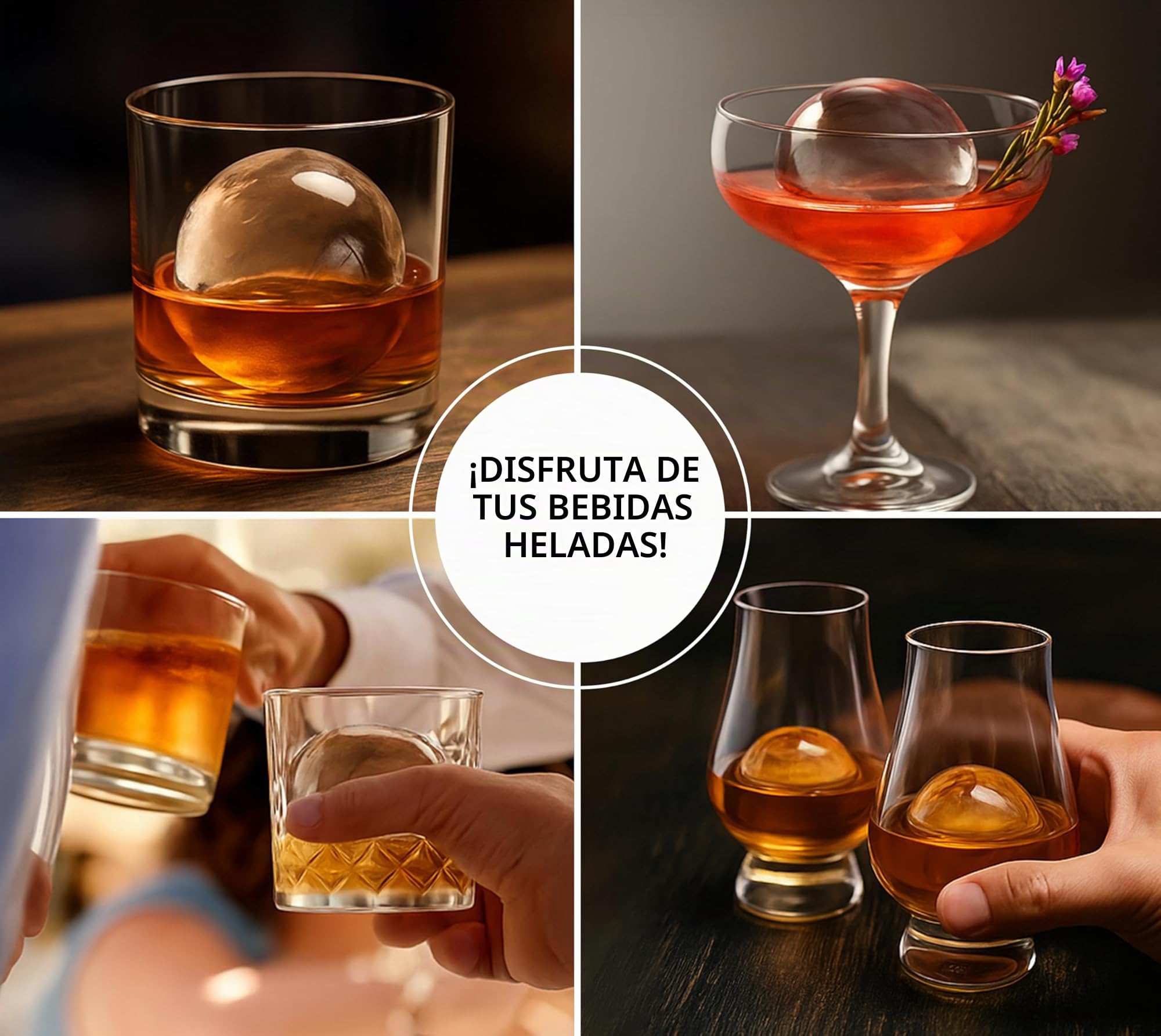 Máquina para Hacer Bolas de Hielo, con Sensores Inteligentes, Limpieza con Un Solo Toque, Produce 2 Piezas en 50 Minutos, Máquina de Hielo Silenciosa con Autolimpieza y Pinza para Hielo,YH1590