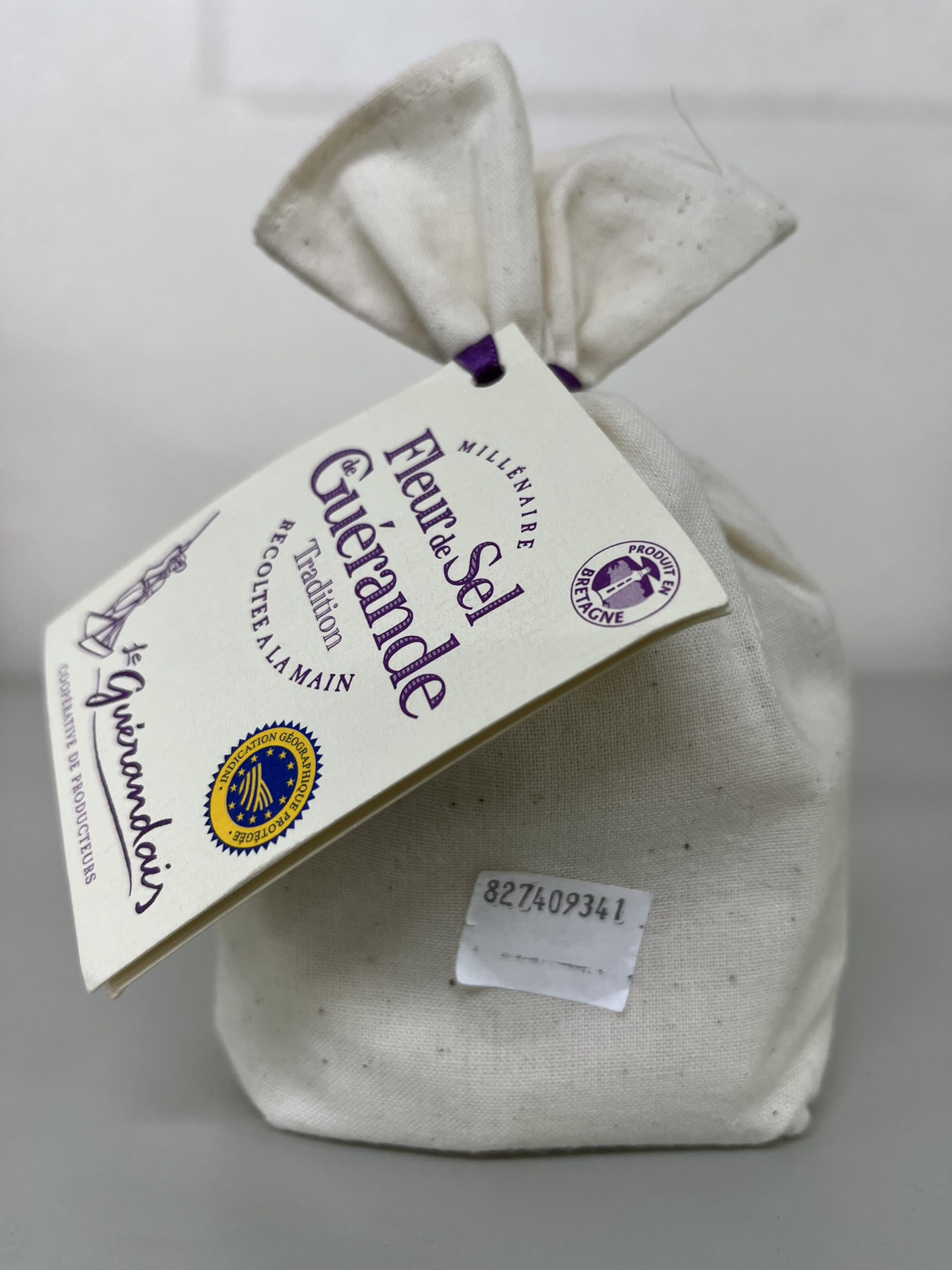 Fleur de sel de Guérande toile 250 gr : Amazon.fr: Epicerie