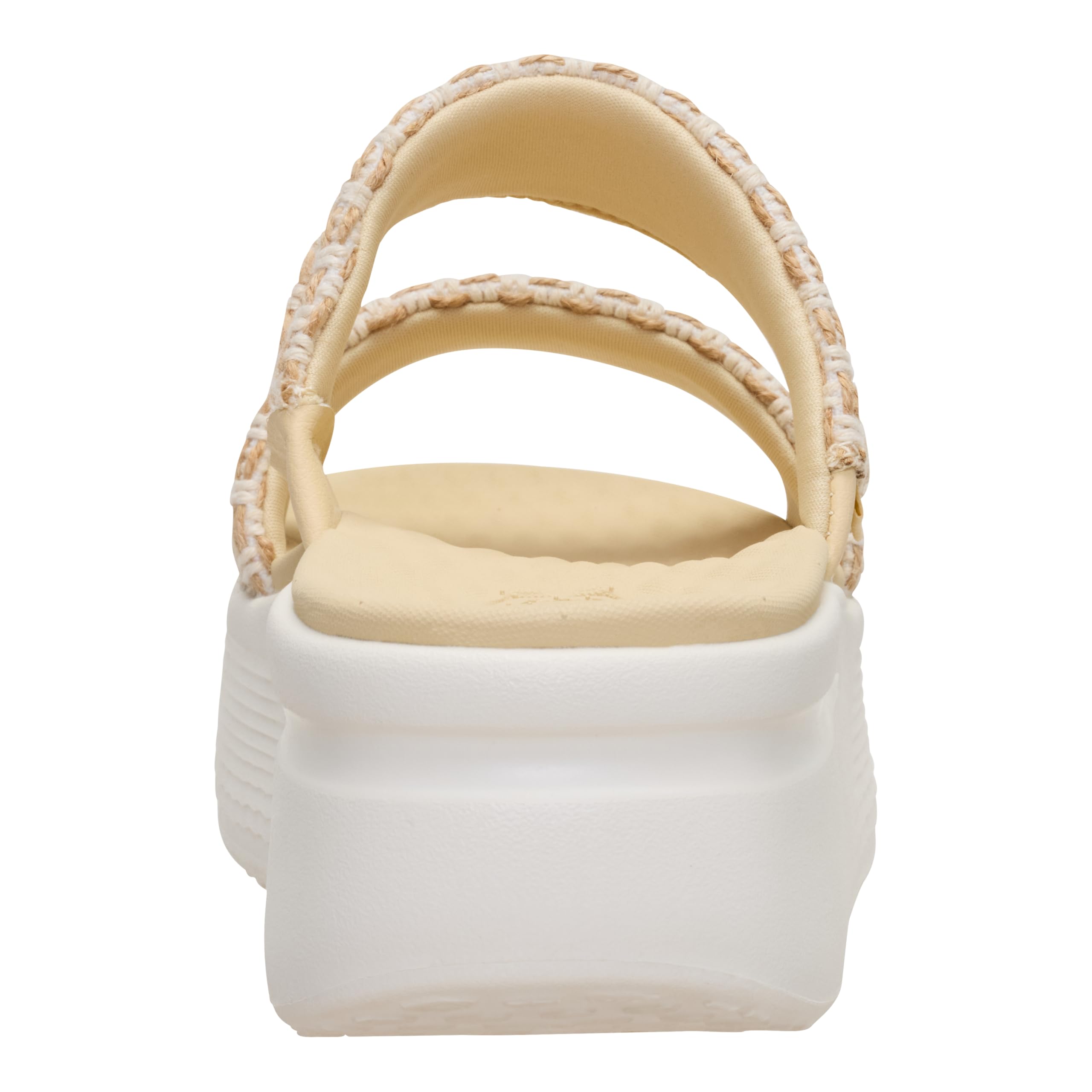 HEYDUDE Austin Slide Woven - Sandalias de plataforma ligeras con plantilla acolchada para mujer