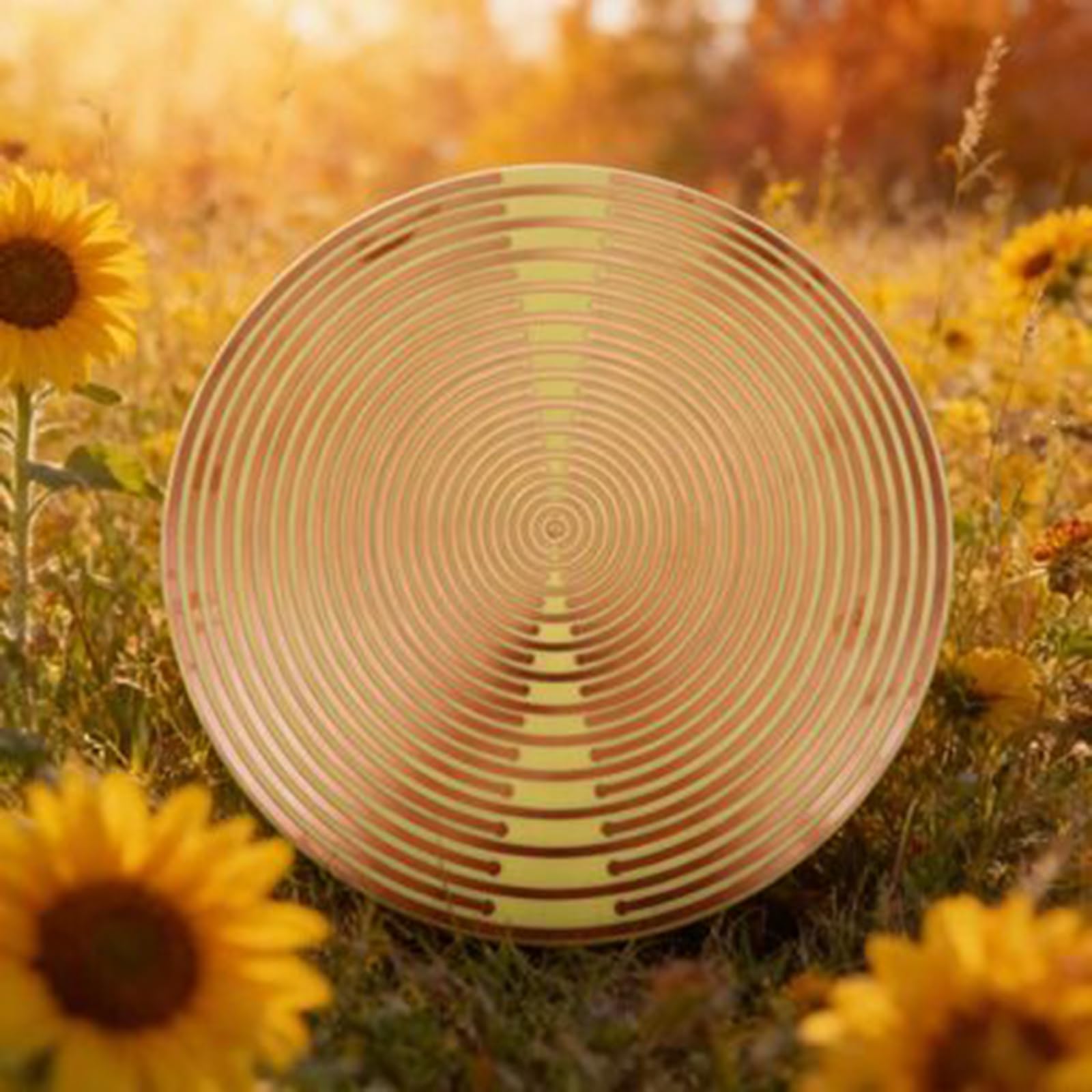 Disco polarizador, módulo oscilador multifrecuencia, generador de campo electromagnético de bobina oscilador multionda, bobina de 26 vueltas, for diversos escenarios como meditación