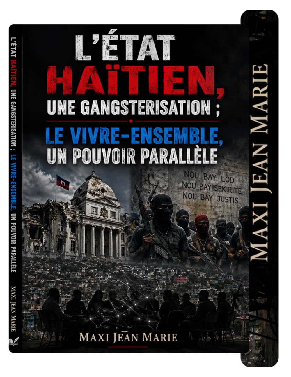 L’État haïtien, une gangsterisation ; le vivre-ensemble, un pouvoir parallèle: « Un État infiltré par le crime cesse de gouverner pour commencer à survivre. » — Maxi Jean Marie
