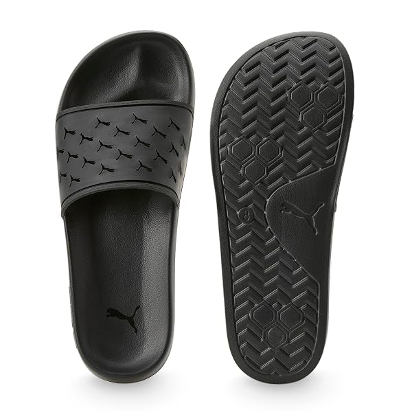 PUMA Leadcat 2.0 Sandali unisex con apertura scorrevole, nero, taglia 38, Puma Black, 38 EU