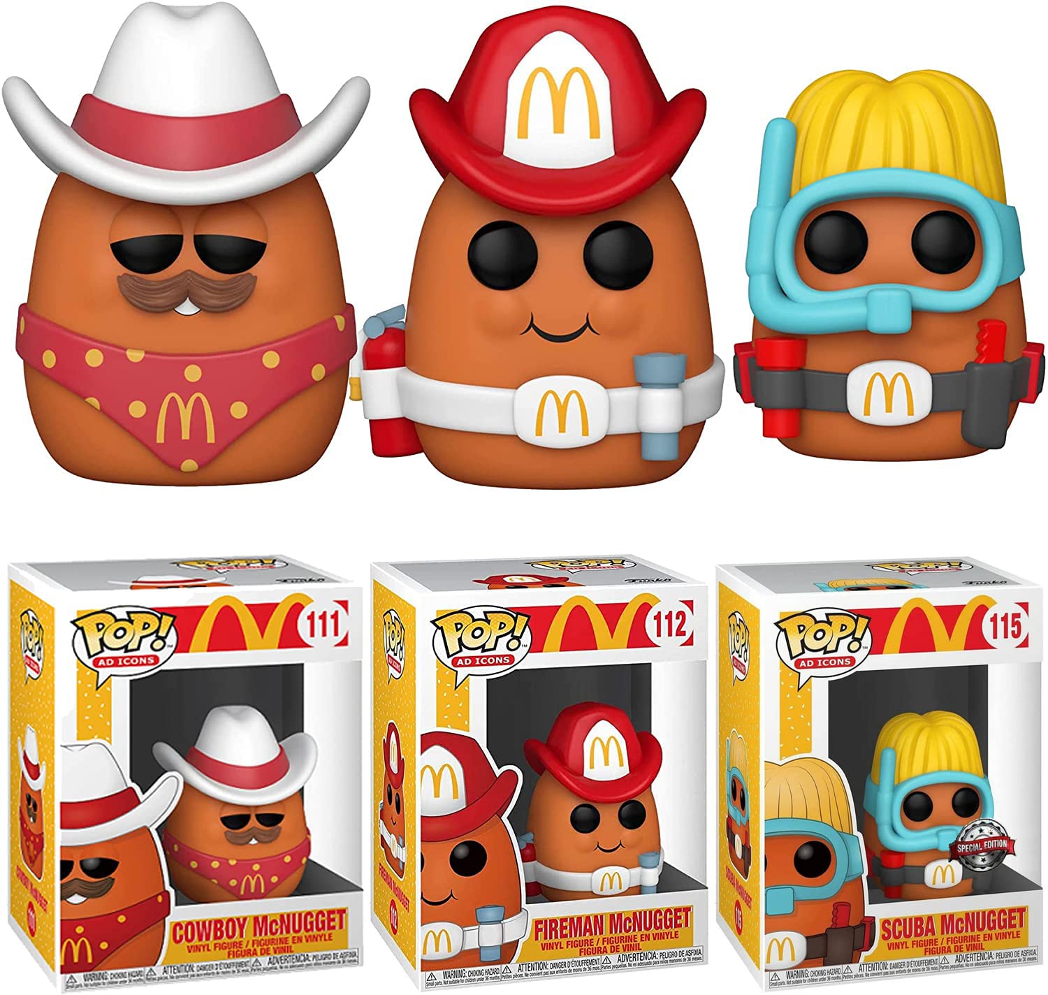 Funko Pop! McDonalds Rockstar Cowboy Nugget – Sammlerfigur Aus Vinyl