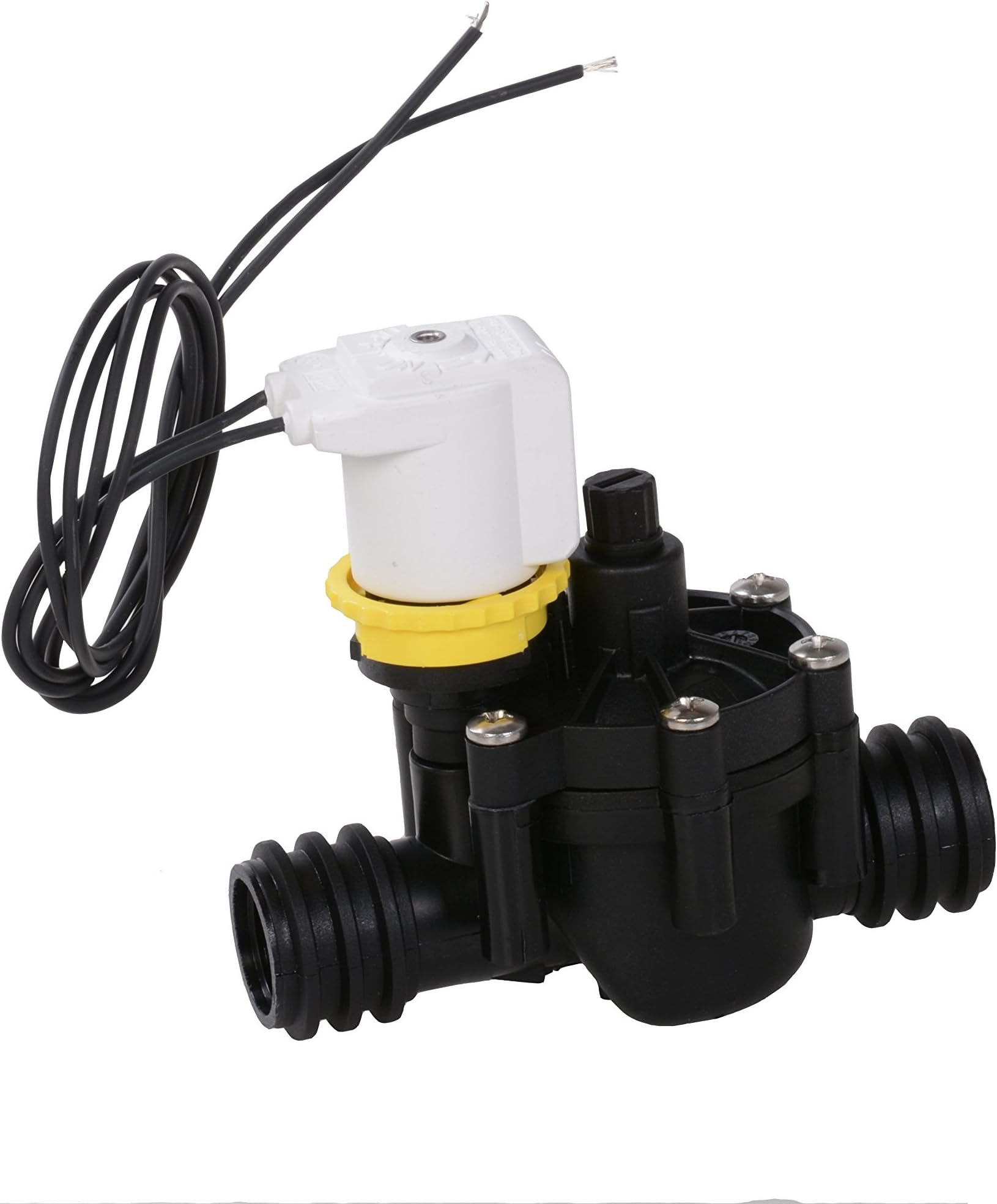 RPE Electric Betätigtes Vac Solenoid Valve 1/2 Inch Internal Thread with Flow Control, Black, 12.5 x 11.6 x 7 cm nd620