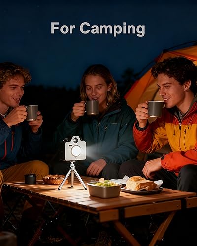 Miniatura 6 de Luces LED de camping portátil, luces a pilas, brillo y color ajustables, linterna recargable con magnética, IPX5 impermeable, luces de tienda de