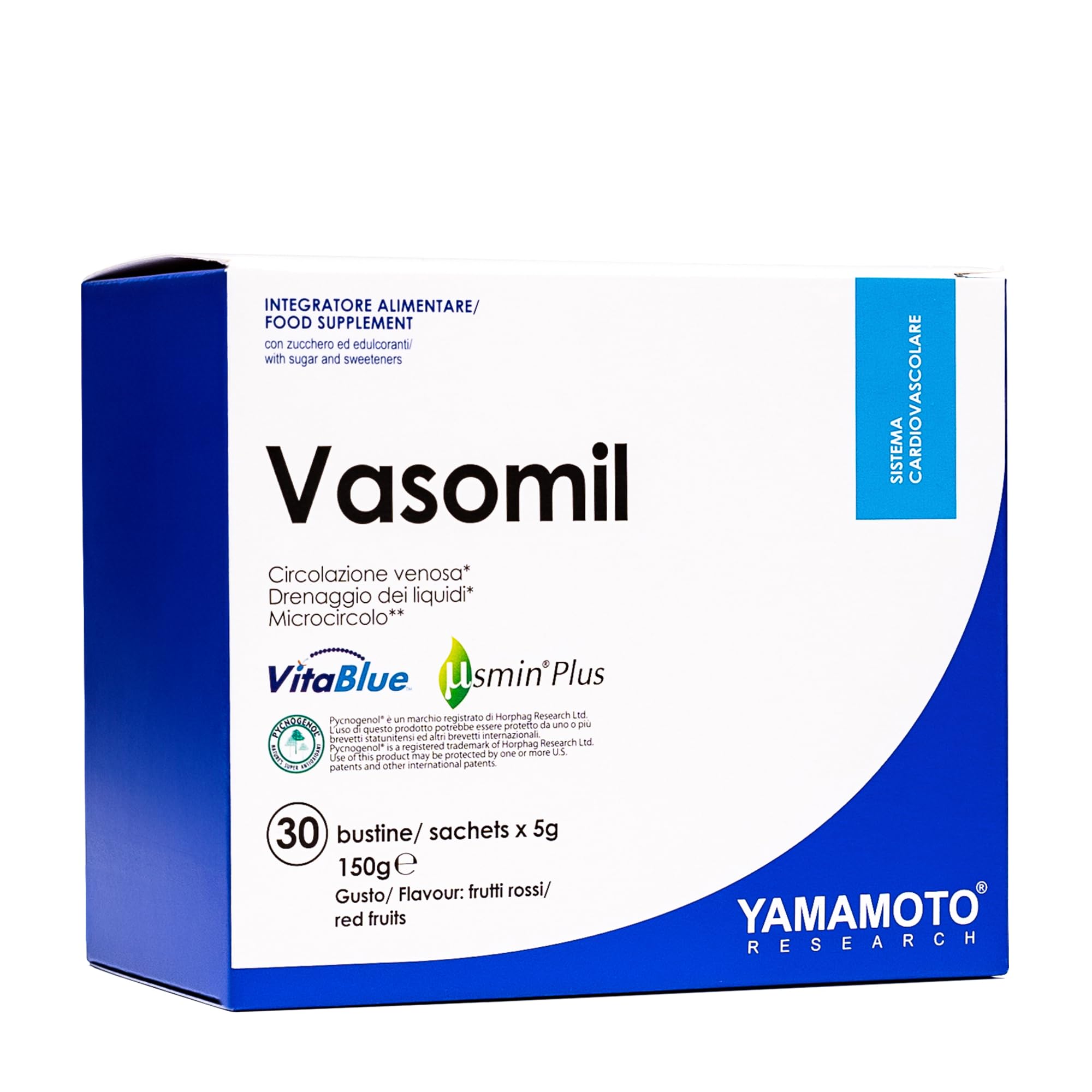 YAMAMOTO RESEARCH Vasomil 30 bustine 