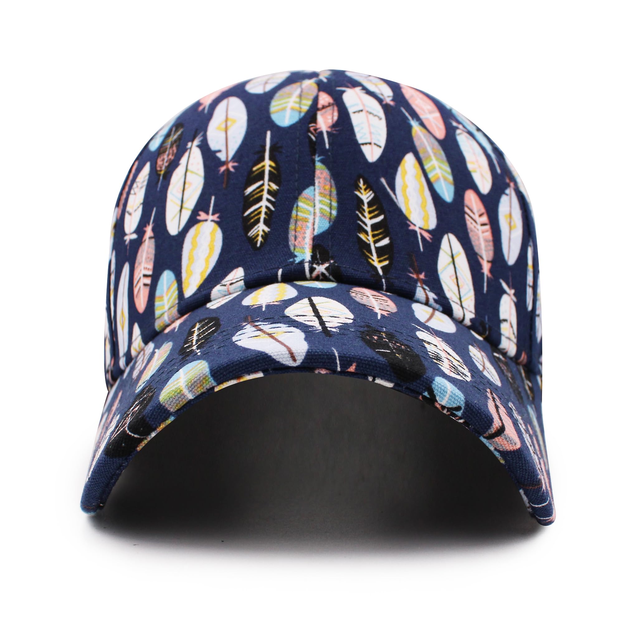 VRITRAZ Stylish Sun Protection Baseball Caps for Girls and Womens, Summer caps, Sports caps for Girls with Adustable Strap (Blue2) 2