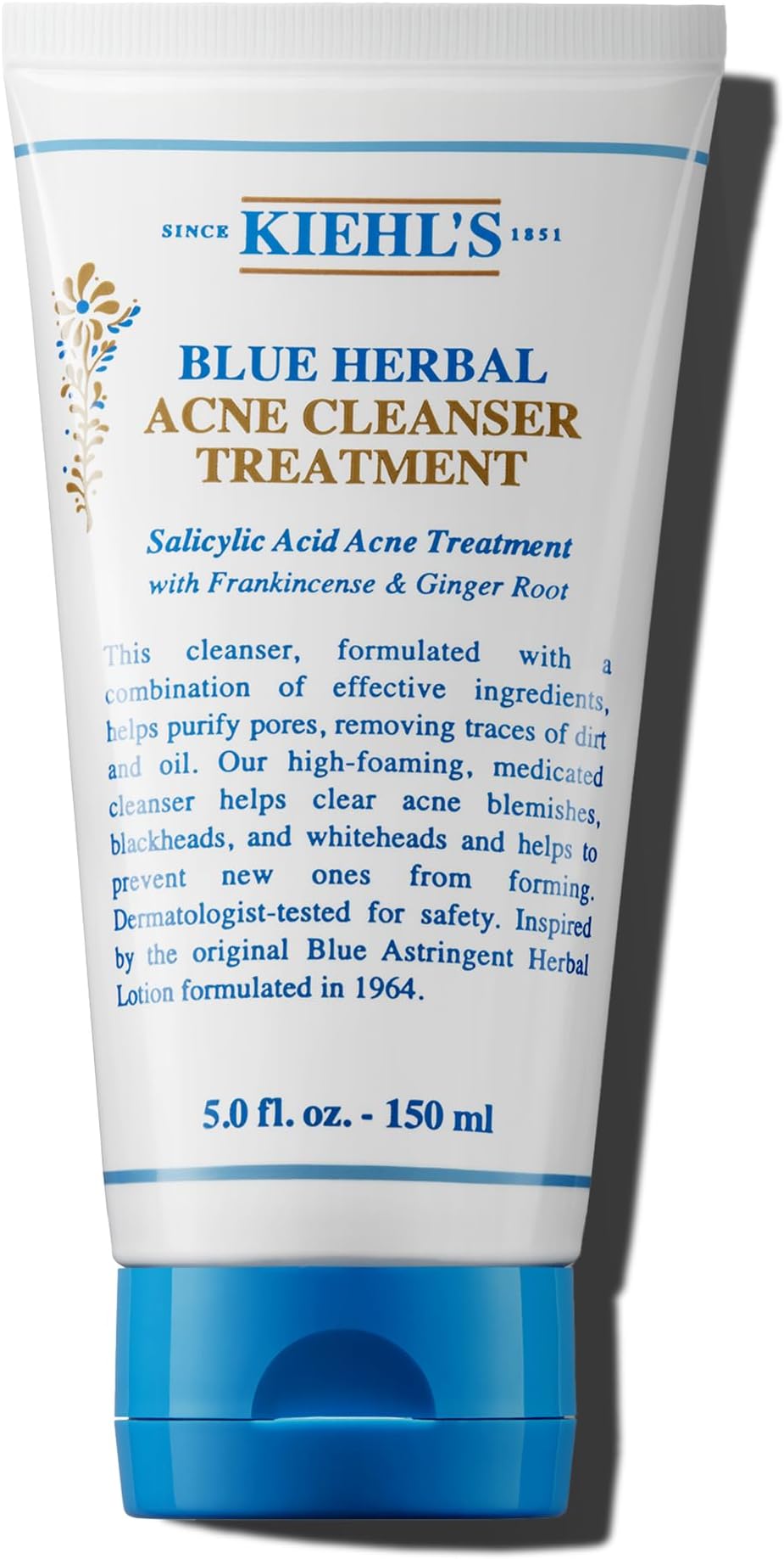 Kiehl'sBlue Herbal Acne Cleanser Treatment - 150ml