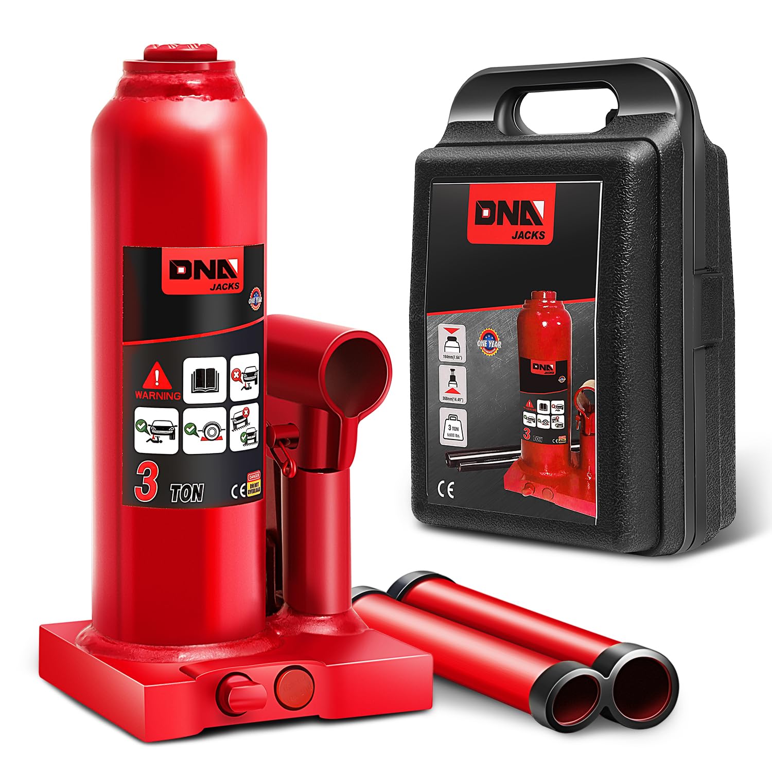 Amazon.com: DNA Motoring 3 tons / 6613.8 lbs Lifting Automotive