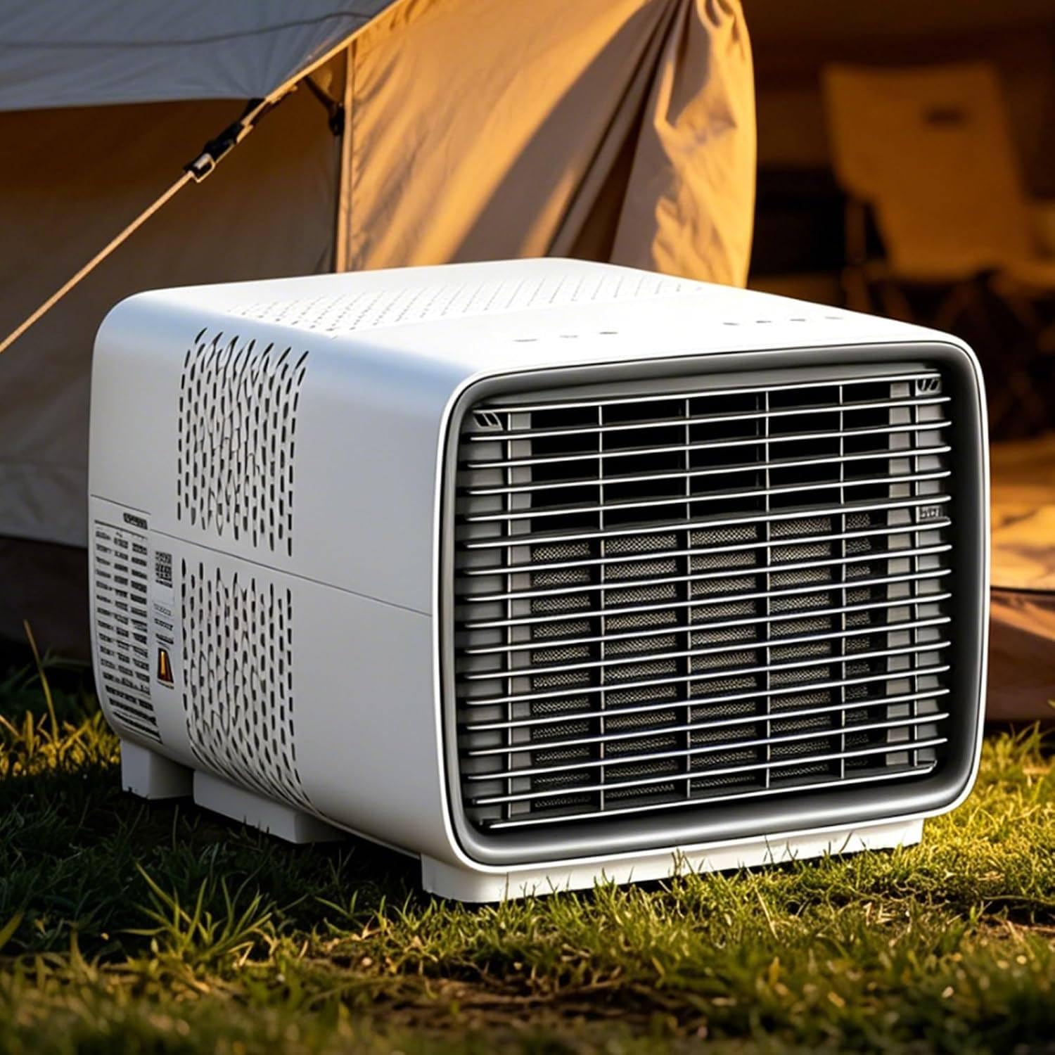Small Portable Air Conditioner 2700 BTU with Fan Dehumidifier for Tent