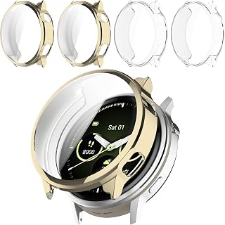 4 Pack Soft TPU Screen Protector Case for Garmin Venu 4 41mm | Full Coverage Protection, Anti-Scratch, All-Around Protective Accessories,Applicable to Daily and Sports Use