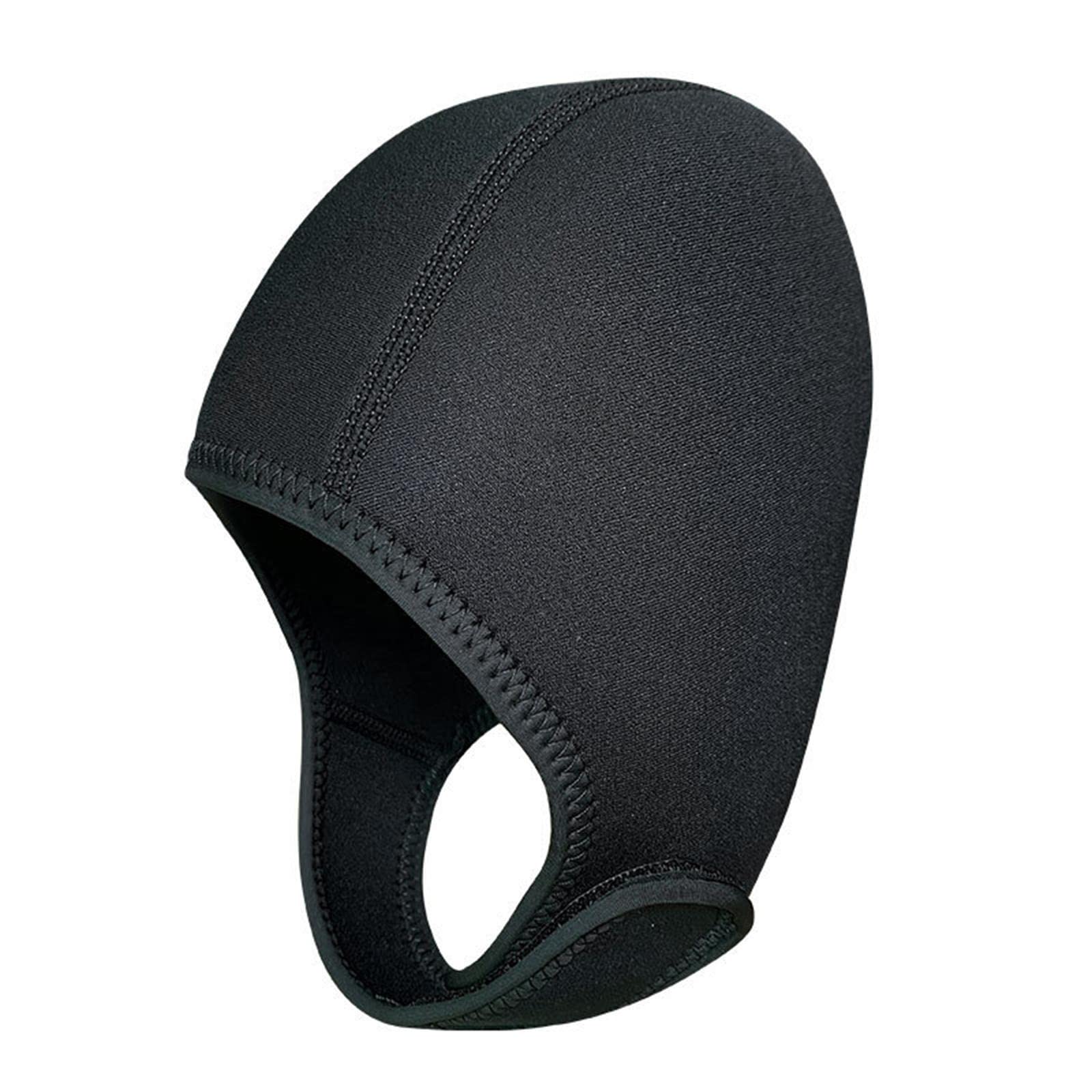 Fancyes Wetsuit Hood Ear - Swimming for Neoprene Swim Waterproof - Fits Long Hair & Short Swim - Swim, Black