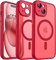 Vista 34 de CANSHN Funda magnética compatible con iPhone Air (6.5 pulgadas), mejorada [protección completa de la cámara] [compatible con Magsafe]