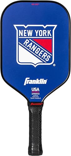 Franklin Sports Palas de pickleball del equipo de la NHL  Palas oficiales de pickleball con el logotipo del equipo de hockey de la NHL  Signature