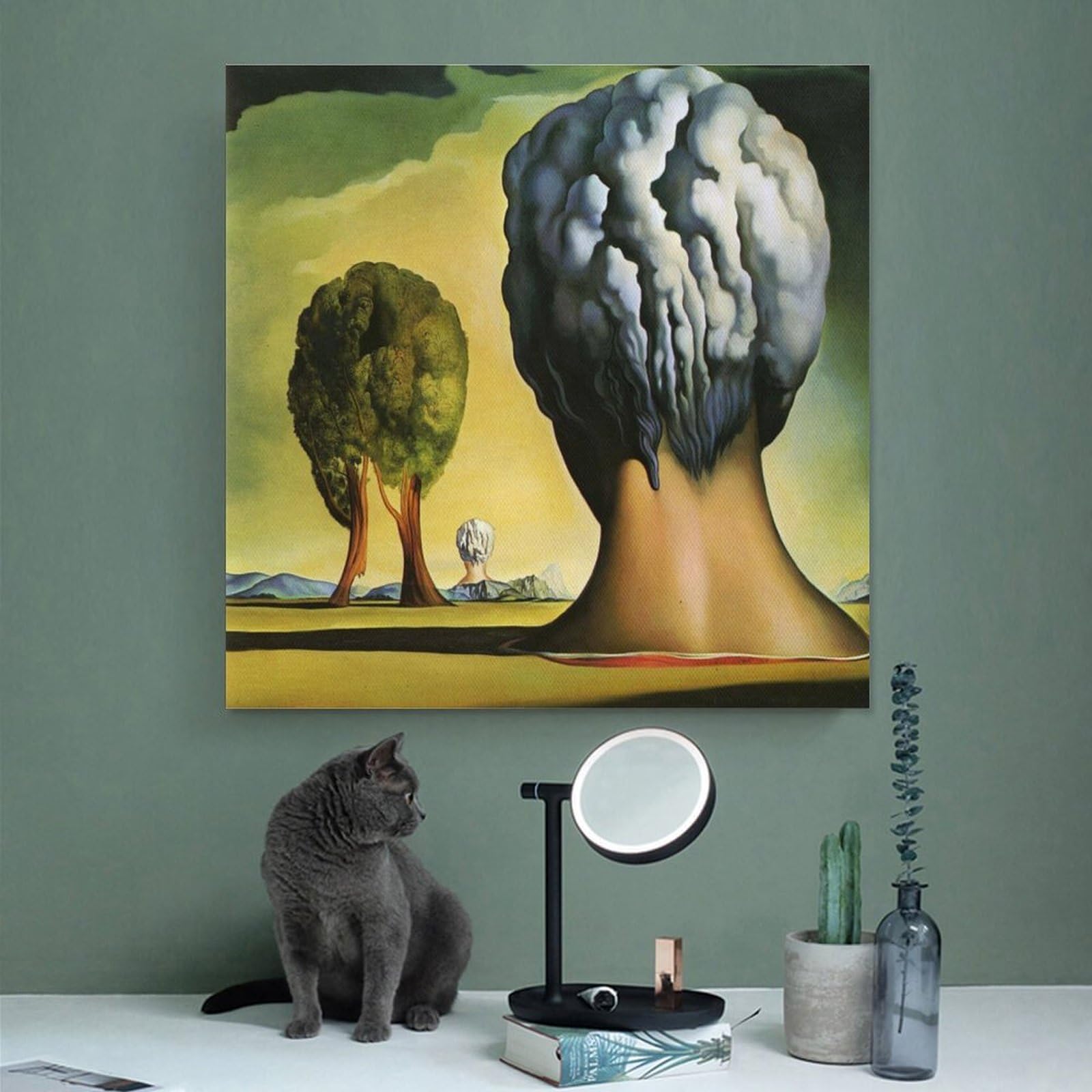 Amazon.co.jp: サルバドール・ダリ「ビキニの3つのスフィンクス