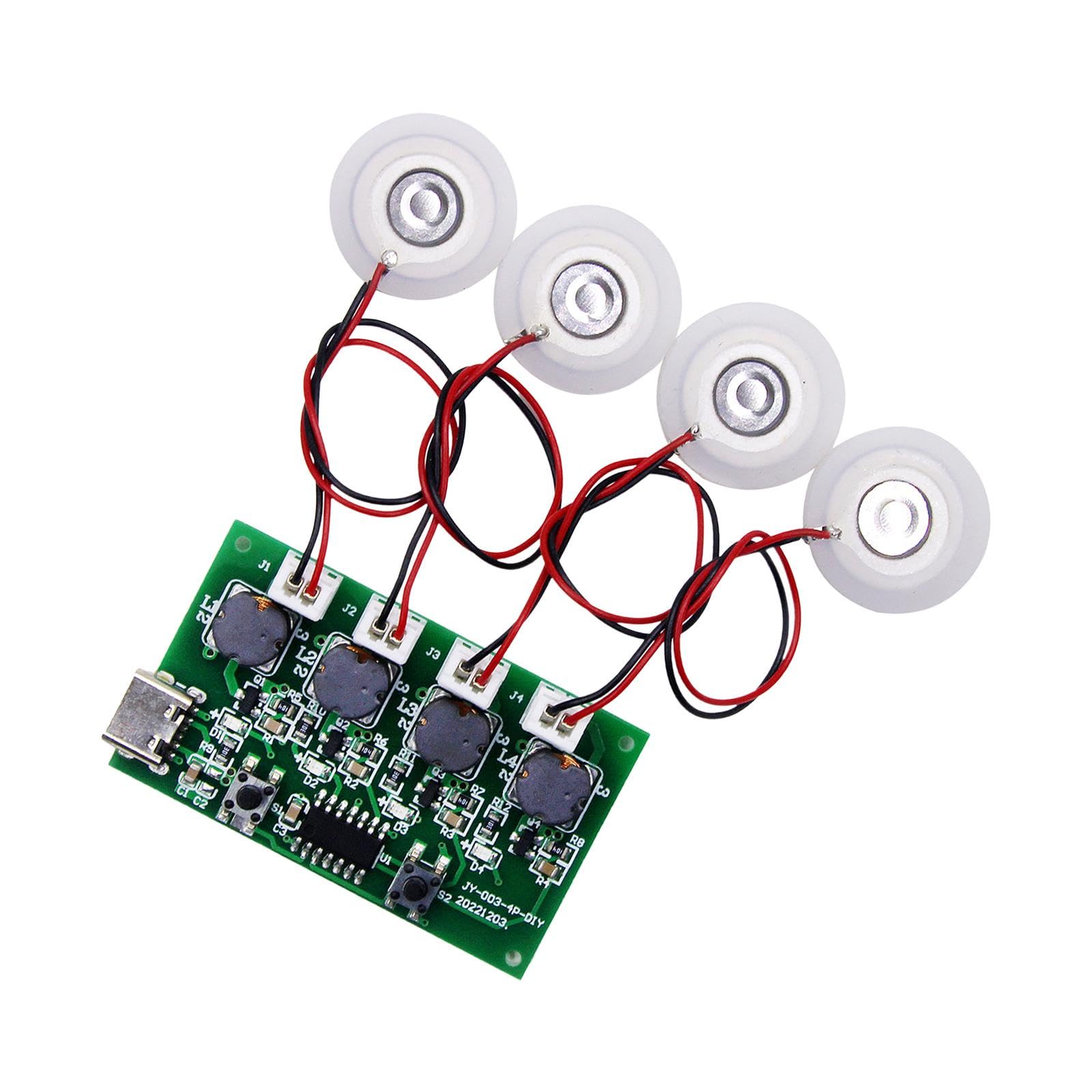CLUB BOLLYWOOD® Atomization Disc Widely Used for Atomization Devices Spray DIY Circuit Board with 4 disc | Home Improvement | Heating, Cooling & Air | Humidifiers|1pcs USB Humidifier Module-image-17