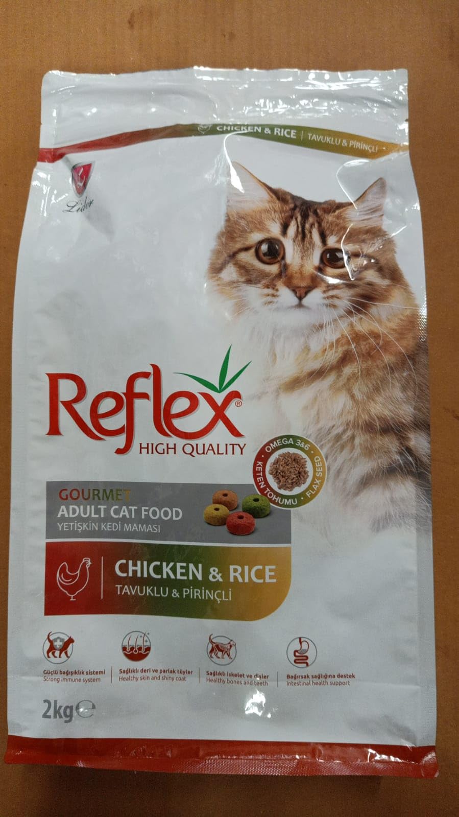 Reflex Adult Gourmet 2kg, Granule, cat