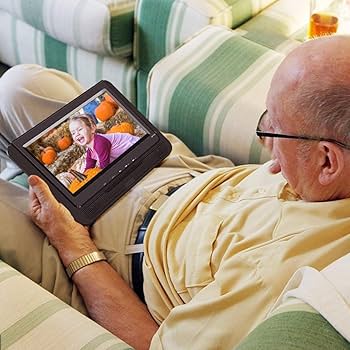 Amazon | PUMPKIN ヘッドレストモニター ツイン ポータブルdvd