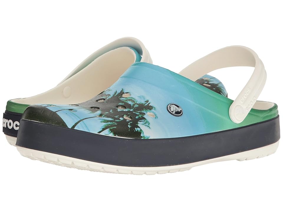 

Crocs Crocband Tropics Clog (White) Clog Shoes