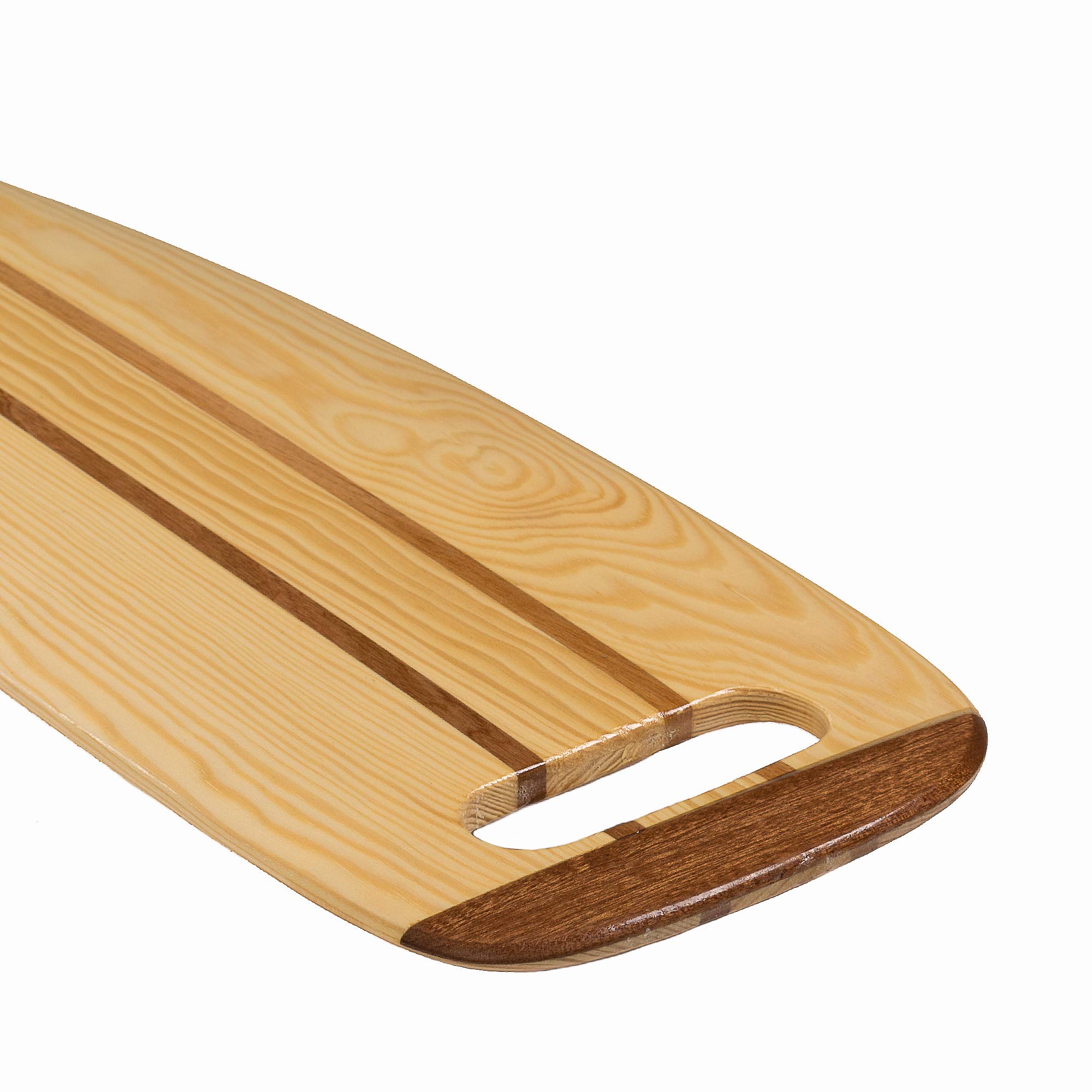 John Paddle let's rOAR www.johnpaddle.com Bootshaken/Paddel 2in1 aus Holz für Segelboote, Segeljachten, Booten TOP Qualität, traditionelle Form und Material - EU Eco Produkt 180cm, 210cm
