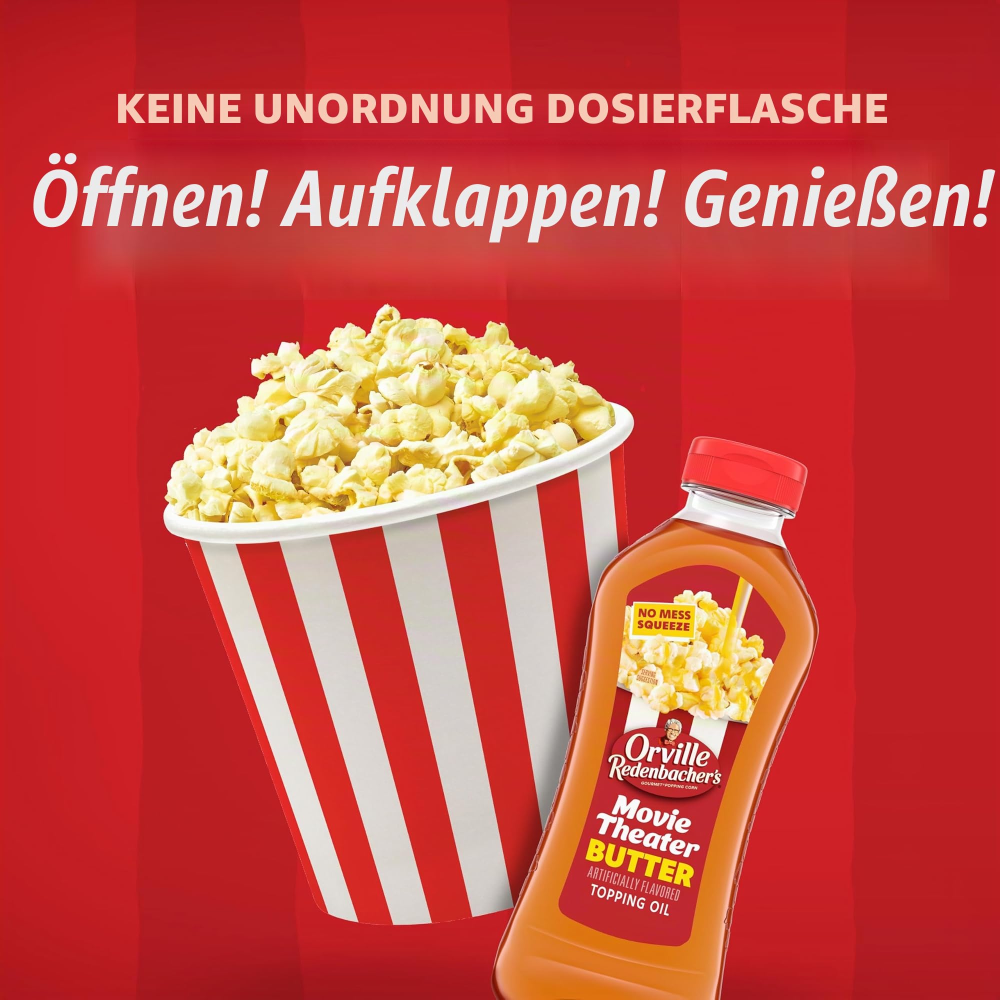 Orville Redenbacher's Popcornöl, Filmkino-Buttergeschmack, 384 ml