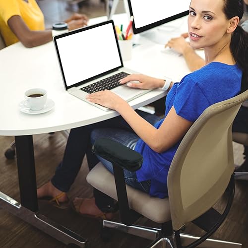 Miniatura 4 de KALIONE Cojines extra gruesos para reposabrazos de silla, almohadillas para brazos de silla de oficina, almohadillas para reposabrazos de silla de