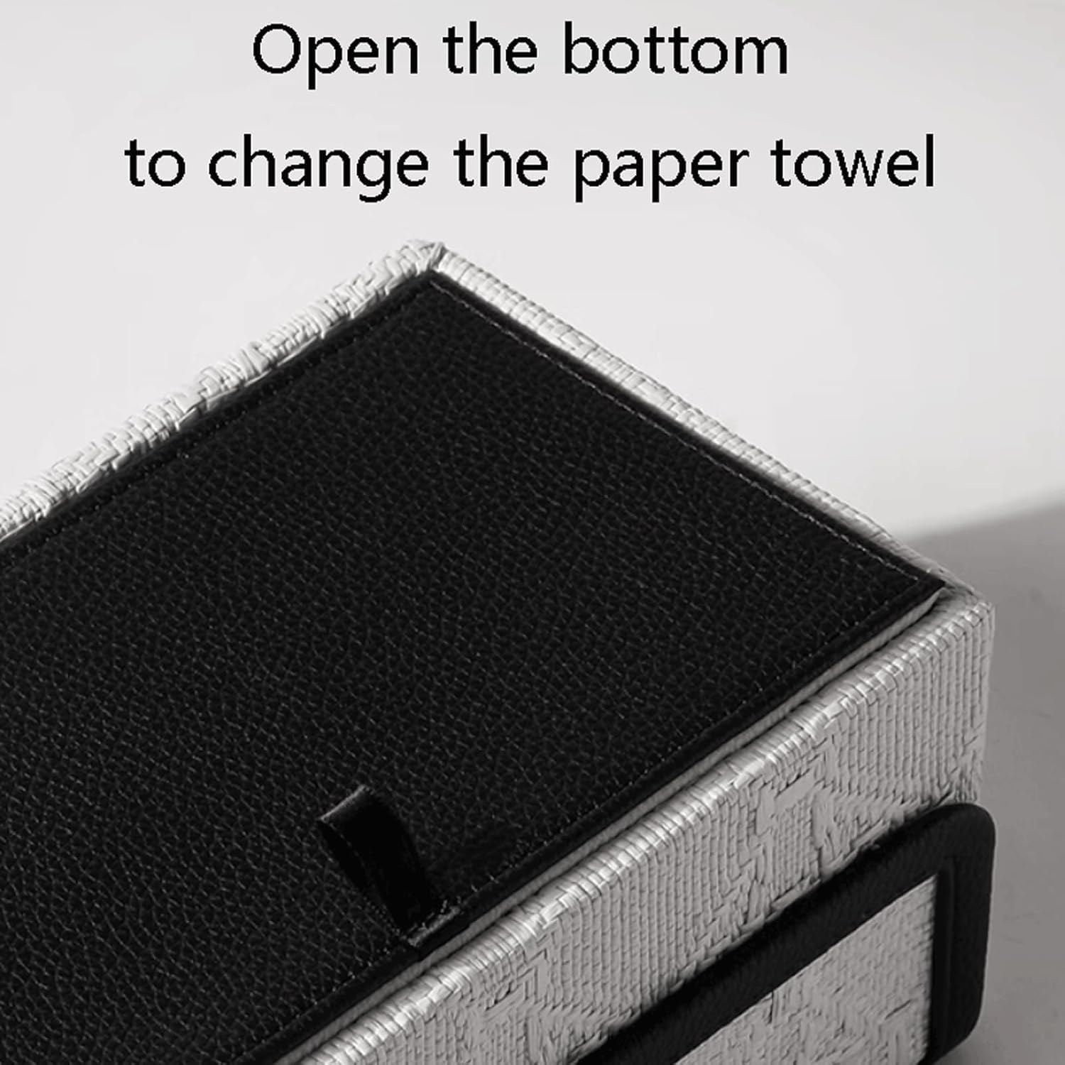 Toilettenpapier Box Taschentuchbox-Abdeckung, rechteckig, Pump-Papierhülle, Spender, kreativer Papier-Organizer, Spender, Heimdekoration, Tischplatte Kosmetiktücherbox