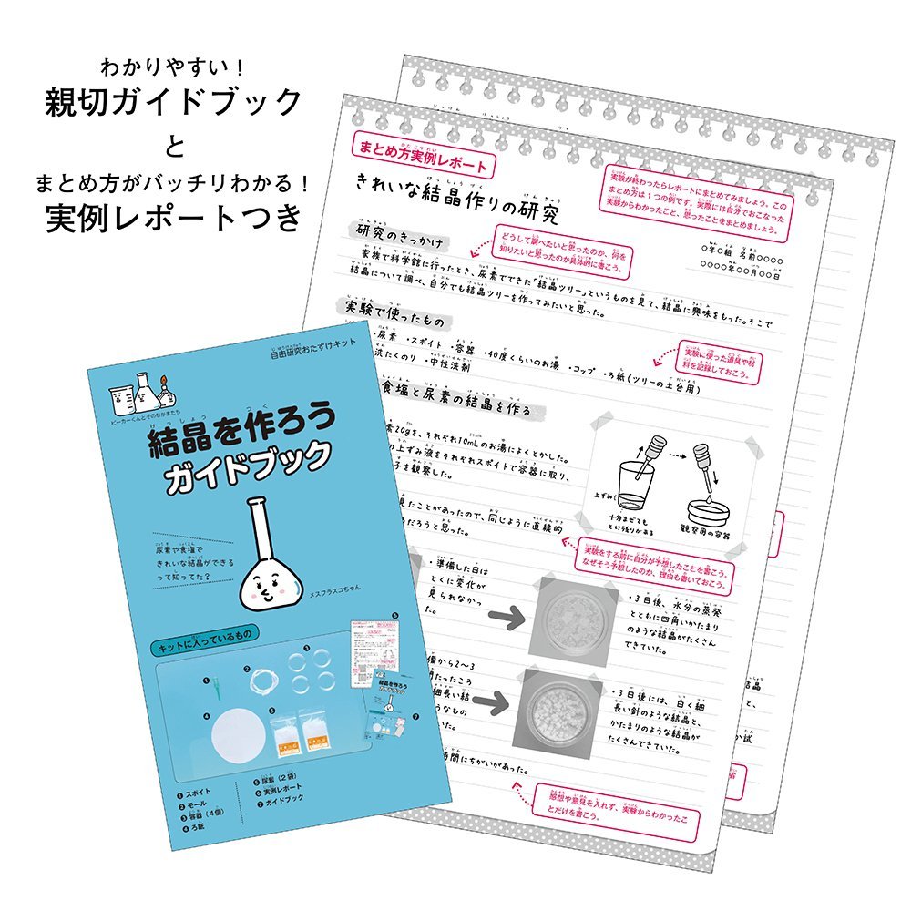 結晶を作ろう 自由研究おたすけキット 学研プラス 本 通販 Amazon 結晶を作ろう 自由研究おたすけキット 学研プラス 本 通販 Amazon