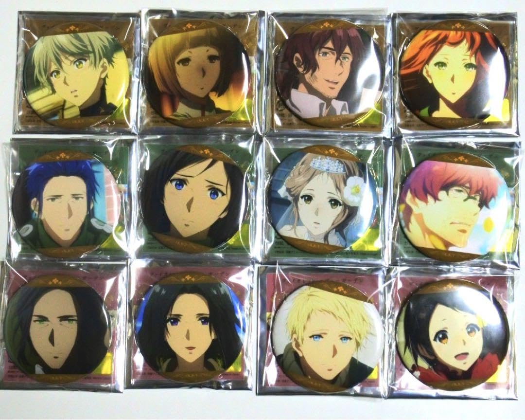 Amazon | 12種セットヴァイオレットエヴァーガーデン 缶バッジ