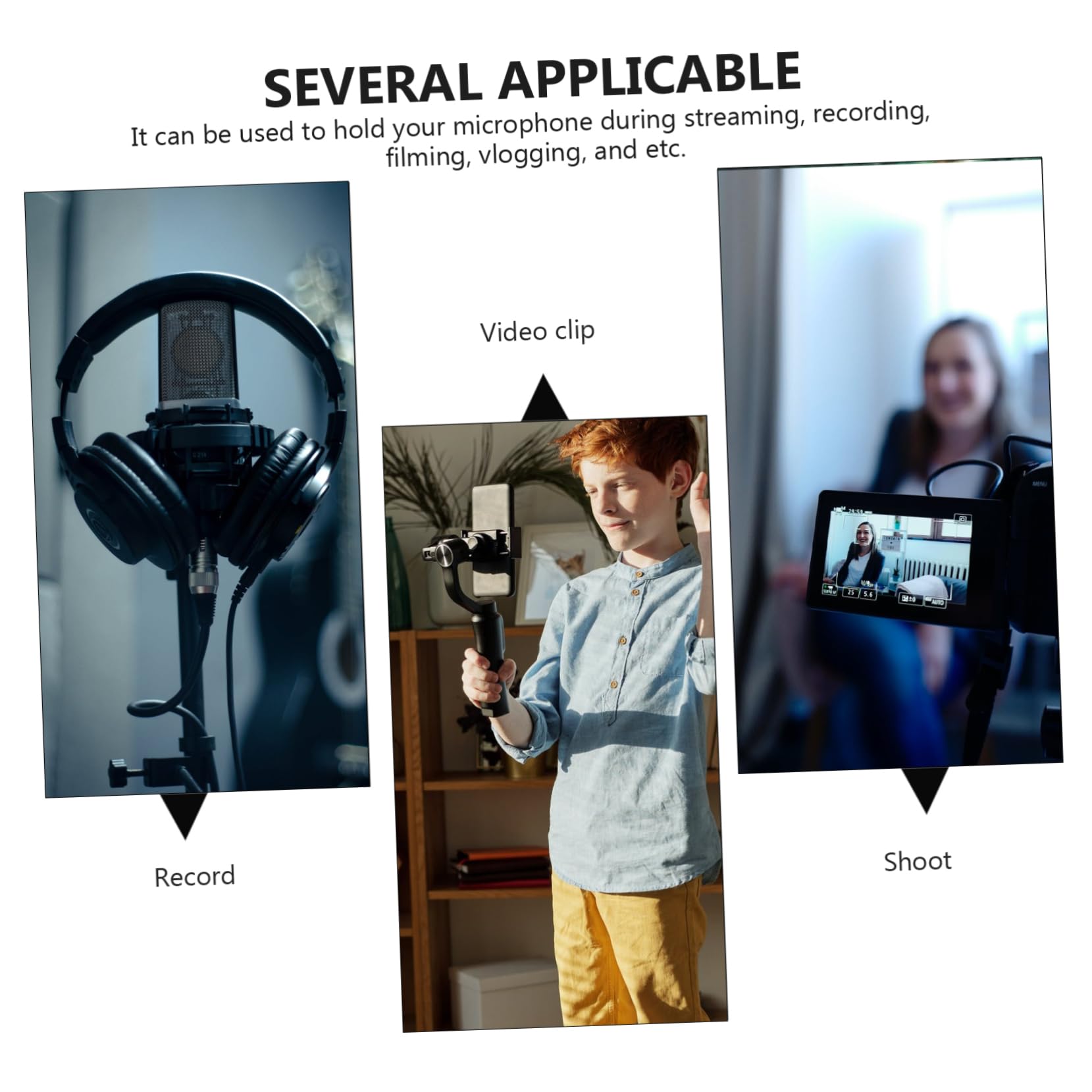 SUPVOX Support De Microphone Plateau Pour Carte Son Intégré