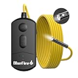 Dual Lens Wireless Endoscope,1080P 8.0mm Semi-Rigid HD Inspection Camera, Zoomable Focus 1800mA Battery Dual Camera Borescope for Android and iOS Smartphones, Tablet (11.5FT)