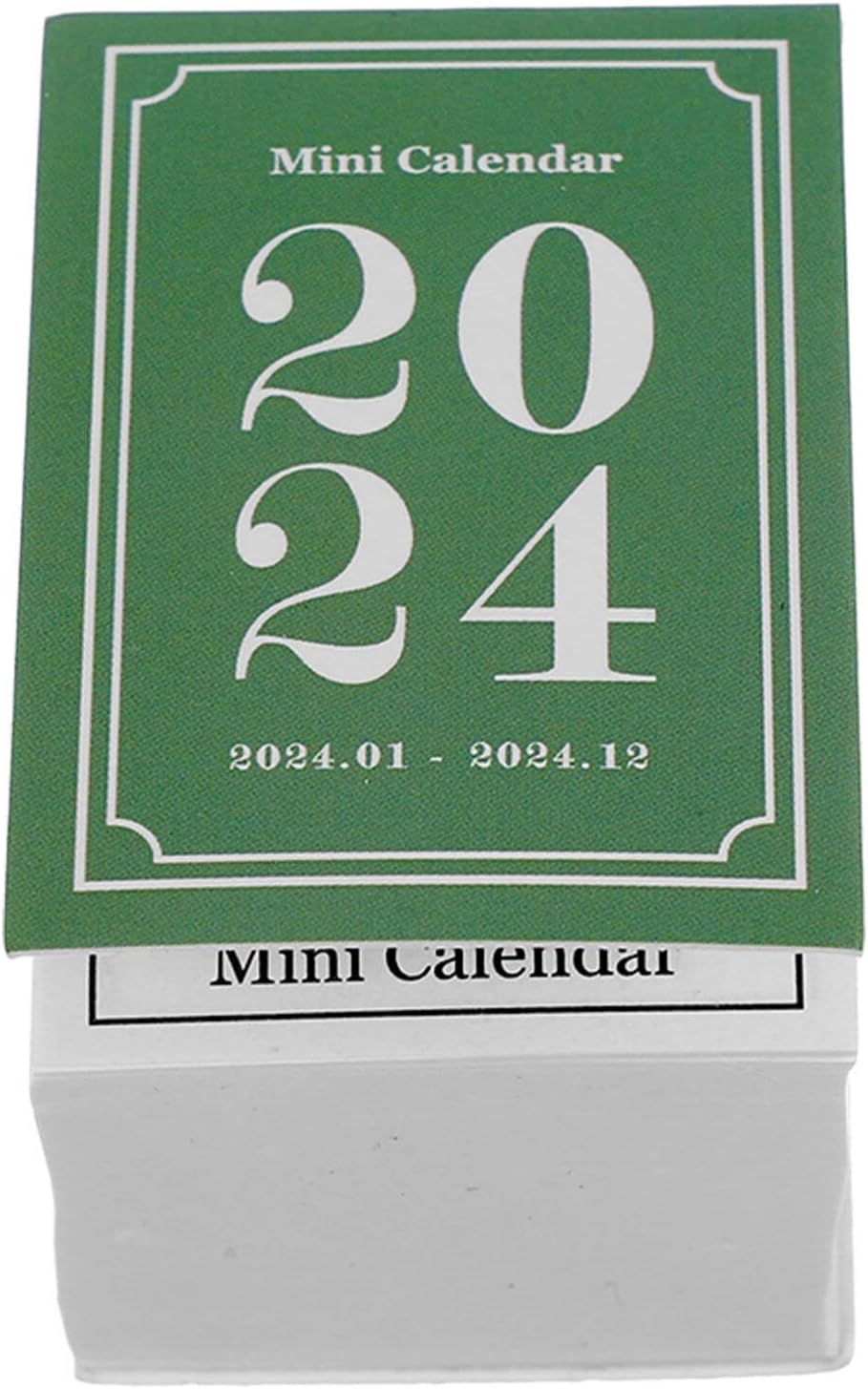 Kisangel Standing Desk Topper 1pc Mini Calendar 2024 Tear