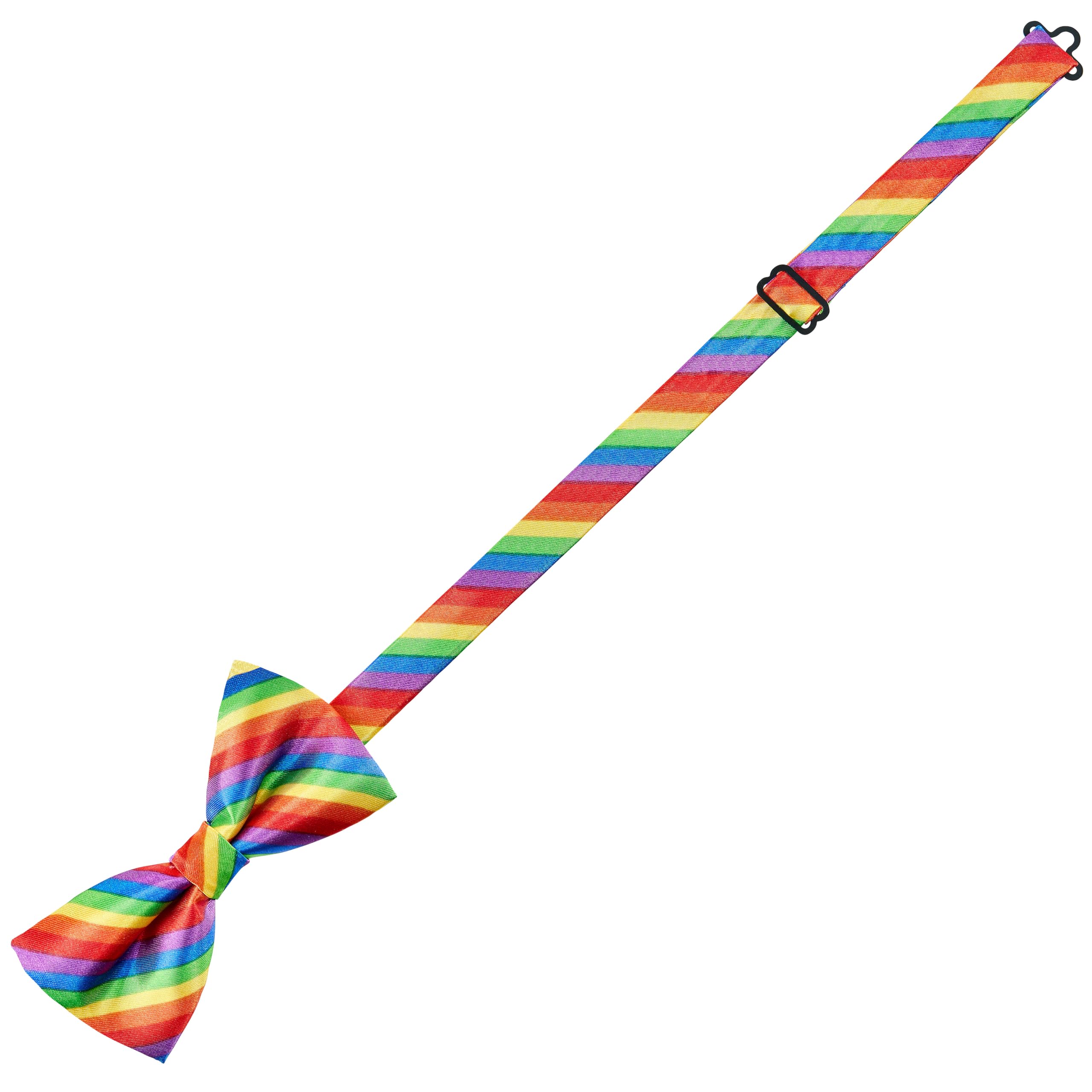 Balinco Rainbow Bow Tie, Clown Costume Accessories, LGBTQ Accessories, CSD, Gay Pride Theme Party, Kasper Carnival, Halloween - Image 3